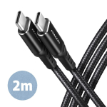 Kaabel Axagon  AXAGON BUCM-CM20AB cabl e USB-C USB-C 2.0m