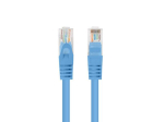 Kaabel Lanberg Patchcord CAT.6 UTP 0.25M fluke passed 10-pack, Blue | PCU6-20CC-0025-B