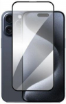 Kaitseklaasid iLike Apple iPhone 16E/14/13/13 Pro Full Glue 21D Tempered Glass Without package (2pcs) Black