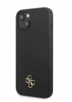 Tagakaaned Guess Apple iPhone 13 Silicone Metal Logo Case Black