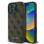 Tagakaaned Guess  Guess 4G Classic iPhone 16 Pro Case - Brown