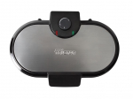 R&ouml;ster Tristar  Waffle maker WF-2120 1200 W, Number of pastry 10, Heart shaped, Black