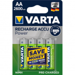 Aku Varta  VARTA rechrgeable battery R6 (AA) 2600mAh Accu Power 4 pcs