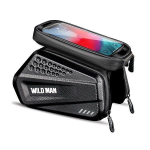 Jalgratta tarvik WILDMAN WILDMAN traveling bag for bike frame with zipper 1,2L (4"-7") ES6 black