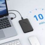 Muu arvutitarvik Orico Orico 25PW1C-C3 2.5" HDD/SSD USB-C 3.1 6Gb/s Disk Drive - Black