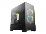 Arvuti korpus Deepcool CG380 3F MIDI TOWER CASE, Black