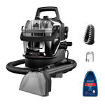 Tolmuimeja Bissell Portable Carpet and Upholstery Cleaner SpotClean HydroSteam Select Corded operating Washing function 1000 W Black