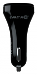 Autolaadijad Evelatus - Evelatus Quick Car Charger QCC02 Black