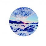 Universaalne telefonihoidja (Popsocket) iLike Universal Pop Holder Sunshine