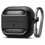Tagakaaned Spigen  Spigen Rugged Armor Samsung Galaxy Buds 3 / 3 Pro Case - Black