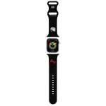 Tagakaaned Hello Kitty  Hello Kitty Silicone Kitty Head Strap for Apple Watch 42/44/45/49mm - Black