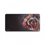 Hiirematt Genesis Mouse Pad Carbon 500 MAXI LAVA G2 Edition, Multicolor, 450 x 900 x 2.5 mm