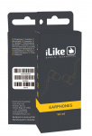 K&otilde;rvaklapid iLike - iLike Earphones IEA01BK 3.5mm Black