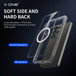 Tagakaaned X-One  X-ONE Dropguard Magnetic Case Pro (compatible with MagSafe) for Samsung Galaxy S25