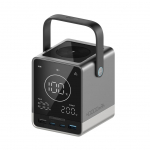 V&auml;line aku Cuktech  Cuktech Powerbank 300W 40000mAh with Wireless Charging 2x USB-C + 2x USB-A - Black
