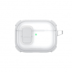 Korpus k&otilde;rvaklappidele AmazingThing  AmazingThing Titan Pro Mag Case Clear for AirPods Pro 3 - White