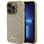 Tagakaaned Guess Apple iPhone 15 Pro HC PU DISCO SCRIPT META Gold
