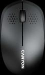 Arvutihiir Canyon  CANYON MW-04  Bluetooth Wireless optical mouse with 3 buttons  DPI 1200   with1pc AA canyon turbo Alkaline battery Black  103*61*38.5mm  0.0