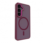 Tagakaaned Evelatus Samsung Galaxy S24 Shield Case With Magsafe matte Red