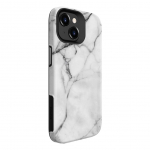 Tagakaaned Evelatus Apple iPhone 15 Plus Armor case TPU+PC Customized Print Design Marble White