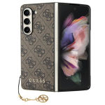 Tagakaaned Guess  Guess GUHCZFD5GF4GBR F946 Z Fold5 brown/brown hardcase 4G Charms Collection