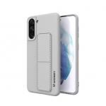Tagakaaned Wozinsky  Wozinsky Kickstand Case silicone case with stand Samsung Galaxy S21+ 5G case gray