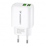 Adaptrid Wozinsky  Wozinsky CUWCW 2.4A 2 x USB-A Wall Charger - White