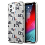 Tagakaaned U.S. Polo PU US Polo USHCP12SPCUSPA6 iPhone 12 mini 5,4" biały/white Logo Mania Collection