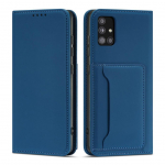Tagakaaned Hurtel  Magnet Card Case Case For Samsung Galaxy A13 5G Pouch Wallet Card Holder Blue