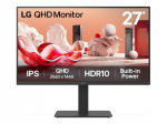 Monitorid LG | 27BA54QB-B | 27 " | IPS | QHD | 16:9 | 75 Hz | 5 ms | 2560 x 1440 pixels | 350 cd/m&sup2; | HDMI ports quantity 2