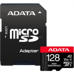 Muu arvutitarvik ADATA MEMORY MICRO SDXC 128GB W/AD./AUSDX128GUI3V30SHA2-RA1