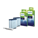 Kohvikeetja Philips  Philips Maintenance kit CA6707/10 Same as CA6707/00 Total protection kit 2x AquaClean Filters & Grease 6x Milk