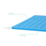 Teine toode iLike S1 Silicone Pad (18x18cm) for Safe use of 3D Printing Pen + 2 Finger covers Blue