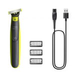 Raseerijad Philips Shaver | QP2724/23 OneBlade | Operating time (max) 45 min | Wet & Dry | NiMH | Black/Lime