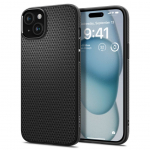 Tagakaaned Spigen  Spigen Liquid Air iPhone 15 Case - Matte Black