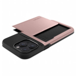 Tagakaaned Spigen  Spigen Slim Armor CS Case for iPhone 15 Pro Max - Pink