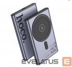 V&auml;line aku Hoco Q32 Bird PD20W wireless magnetic power bank(5000mAh) Metal Grey