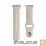 Rihm Evelatus Apple Watch 42/44/45mm Silicone Loop Watch Straps (S/M 110mm) Pink Sand
