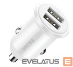 Autolaadijad Baseus Grain Pro car charger 2x USB 4.8 A White