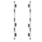 Teleri kinnitus EDBAK  ULS4337 Universal LED System for 4 cabinets 600 x 337.5 | Black