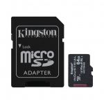 M&auml;lukaardid Kingston UHS-I | 64 GB | microSDHC/SDXC Industrial Card | Flash memory class Class 10, UHS-I, U3, V30, A1 | SD Adapter