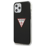 Tagakaaned Guess  Guess GUHCP12MPCUCTLBK iPhone 12/12 Pro 6.1" black/black hardcase Triangle Collection