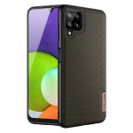 Tagakaaned Dux Ducis  Dux Ducis Fino case covered with nylon material for Samsung Galaxy A22 4G green