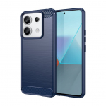 Tagakaaned Hurtel  Carbon Case for Xiaomi Redmi Note 13 Pro - blue