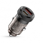 Adaptrid Tech-Protect Tech-Protect CC45W Car Charger USB-C PD 45W / USB-A QC 3.0 - Black