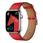 Rihm Forcell  Strap to Apple Watch Forcell F-Design FA20 holes eco-friendly leather 38 / 40 / 41 mm red