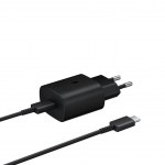 Adaptrid Samsung  Samsung Travel Quick charger Type-C to Type-C 25W, 1M EP-TA800XBEGWW Black