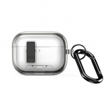 Korpus k&otilde;rvaklappidele Dux Ducis Apple AirPods Pro 3 PECR Series PC+TPU Cover with Hook Grey
