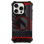 Muud kaubad Audi  Audi IML Sport MagSafe Case iPhone 15 Pro Max 6.7" black/black hardcase AU-IMLMIP15PM-RSQ/D2-BK