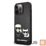 Tagakaaned Karl Lagerfeld Apple iPhone 13 Pro Choupette PU Leather Case Black
